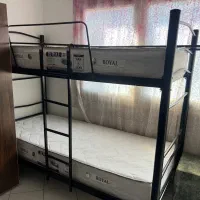 تخت دوطبقه فلزی