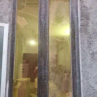 پنجره آهنی با شیشه دو جداره