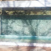 آکواریوم شیشه خم شرکتی با وسایل