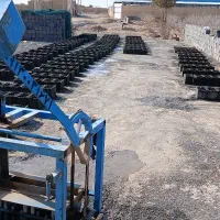 بلوک سیمانی ۲۰×۴۰ ، الیاف دار، ۳ سوراخه، نرو مادگی