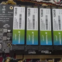 4 عدد PCIE3 SSD نسل3 اسم 128GB  ESSENTIAL