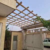 تالار انگور، آلاچیق، ثبات. با چوب گرد و چوب روسی|خدمات پیشه و مهارت|کاشان, بهشتی|دیوار