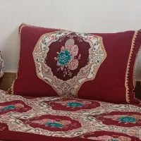 ۱۰ رویه بالشت و۱۰ رویه پشتی .۴ عدد کناره ۴متری|رختخواب، بالش، پتو|لردگان, |دیوار