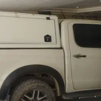 کنوپی  فلزی در حد نو ورق زخمیم با باربند فلزی