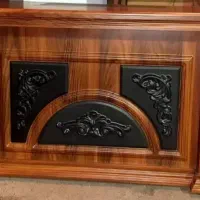 کتابخانه شیشه ای/میز مدیریتی پایه فلزی سفید|مبلمان اداری|سنندج, |دیوار