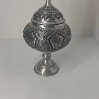 گزخوری  مسی قلم زنی  آبکاری نقره تونو