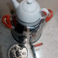 کتری قوری شیر دار ۴ لیتری و کمی بیشتر