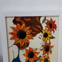 نقاشی روی شیشه|تابلو، نقاشی، عکس|رشت, دیانتی|دیوار