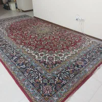 قالی ۹متری و قالیچه حاشیه کارکرده|فرش|اصفهان, لیمجیر|دیوار