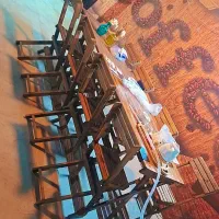 میز صندلی چوبی چوبی