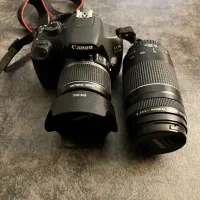 دوربین کانن D1200 همراه با دو عدد لنز|دوربین عکاسی و فیلمبرداری|کرج, خرمدشت|دیوار