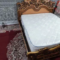 تخت خواب دو نفره|تخت و سرویس خواب|خاش, |دیوار