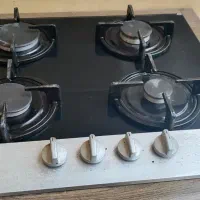 گاز ۴شعله رومیزی نصب روی کابینت باهم