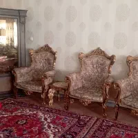 مبل سلطنتی استیل چوب|مبلمان خانگی و میز عسلی|اهر, |دیوار