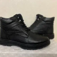 کفش چرم نیم بوت مردانه سایز 43 و 44