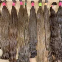 موهای بلند طبیعی و رنگ شده ۵۵سانت به بالا