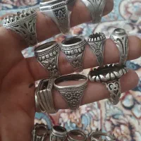 انگشتر نقره رکاب خالی مستعمل