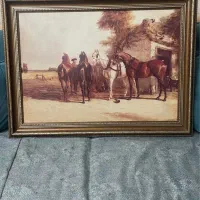 تابلو  جاشمعی فلزی ظرف میوه