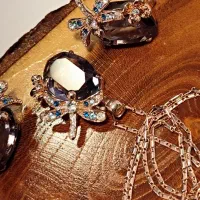 بدلیجات نیم ست طرح جواهر