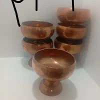 تعدادی ظروف مسی|ظروف سرو و پذیرایی|شهرکرد, |دیوار