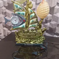 چراغ خواب و ساعت تزیینی و دکوری