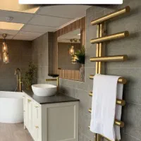 حوله خشک کن استیل دکوراتیو باکیفیت|لوازم حمام|زنجان, |دیوار