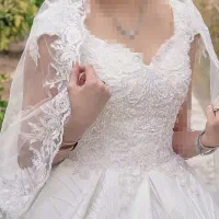 لباس عروس جواهردوزی