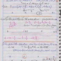 تدریس خصوصی در منزل ریاضیات پایه (۶۷۸۹)و دبیرستان