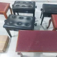 صندلی پیانو و اداپتور پیانو و چرخ پیانو