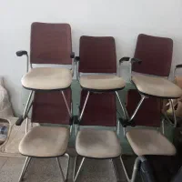 ۶ عدد صندلی شرکتی کنفرانسی پارچه ای