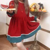 لباس دخترانه یلدایی