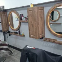 دکوراسیون آرایشگاه|آرایشگاه و سالنهای زیبایی|برازجان, |دیوار