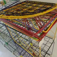 قفسه فلزی رنگی چند منظوره بادوام و محکم|کتابخانه، شلف، قفسه‌های دیواری|کرمانشاه, |دیوار