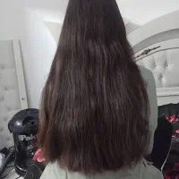 موطبیعی بدون رنگ ۴۵سانت