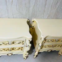 دو عدد پاتختی چوب راش توافقی|تخت و سرویس خواب|نهاوند, |دیوار