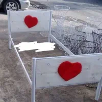 تخت تک نفره فلزی|تخت و سرویس خواب|مراغه, |دیوار
