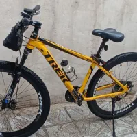 دوچرخه ترک آلومینیوم زرد مدل 2025
