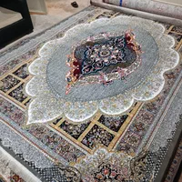 فرش ۹ متری مانلی طوسی کف قیمت بازار