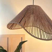 لوستر رافیا|لوستر و چراغ آویز|اهواز, فرهنگ شهر|دیوار