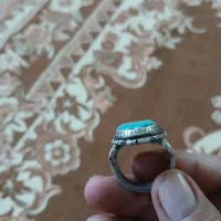 انگشتر فیروزه ولیعصر(ع)|جواهرات|خرم‌آباد, |دیوار