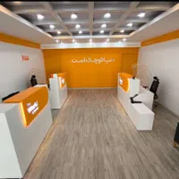 کانترپیشخوان نیمست نیمکت چرم فوم ملامینه مدرن کمجا|دفتر کار|ساری, |دیوار