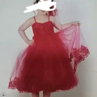 لباس عروس رنگ اناری