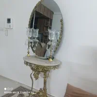ایینه وشمعدان وکنسول