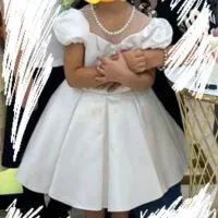 لباس عروس کفش مجلسی بچگانه مناسب ۴ـ۶سال