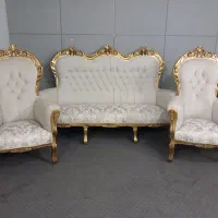 مبلمان سلطنتی ۹نفره استیل کلاسیک نونوی