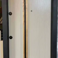 درب ضدسرقت cnc نرده شیشه ای، سکوریت، استیل کد R021|مصالح و تجهیزات ساختمان|ساری, |دیوار