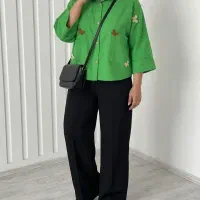 شومیز و تونیک کتان و نخ