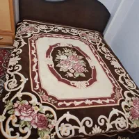 تخت چوبی ۲ نفره همراه با خوشخواب