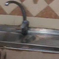 سینگ آشپز خانه باشیرآب