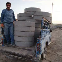 بلوک نمارنگی وساده وتیرچه وبلوک ودس چاه|مصالح و تجهیزات ساختمان|مرودشت, کوشک|دیوار